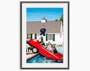 Fahrgemeinschaft, Fotografie Drucke, Tony Kelly, Pool Fotografie, Oldtimer Wandkunst, Fine Art Fotografie, Fotografie Poster in Museumsqualität