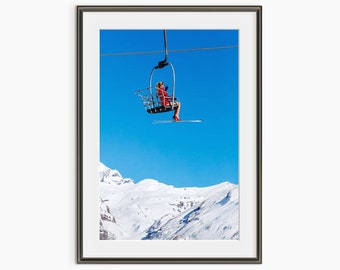 Ski Patrol, Photography Prints, Tony Kelly, Fine Art Photography, Ski Prints, Ski Poster, Ski Wall Art, Museum Quality Photography Poster