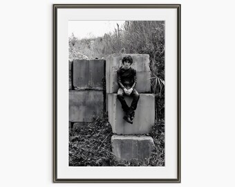 Timothee Chalamet, Photography Prints, Celebrity Wall Art, Movie Star Prints, Black and White Wall Art, Museum Quality Photography Poster