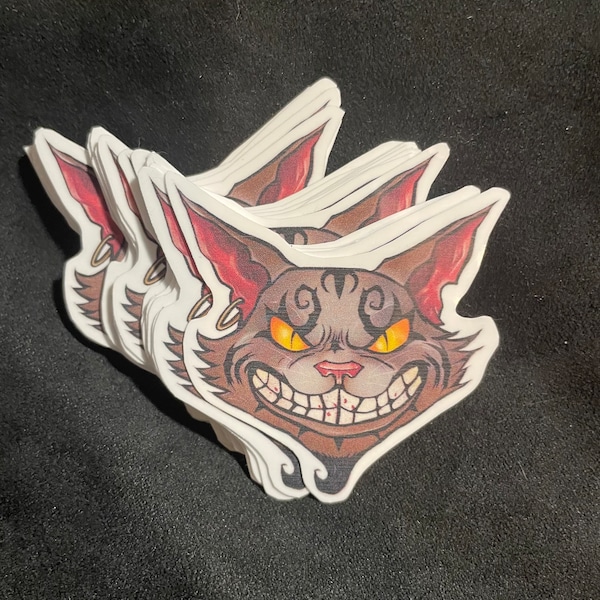 Cheshire Cat Sticker