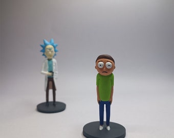 Rick and Morty Gambody - Fun 3D Printed Figures for Customization and Assembly