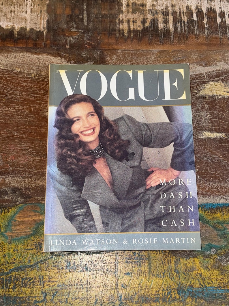 Vintage Vogue Book 90s fashion memorabilia paperback image 10