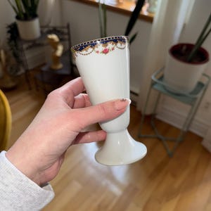 Vintage Limoges Porcelain Vase Vintage elegant French decor