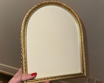 Gold arched picture frame Baroque dark academia art Wall Decor