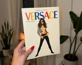 Vintage Versace book 90s fashion memorabilia