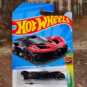 Hot Wheels Bugatti Bolide Diecast Car: Collectible Toy Display