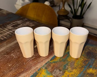 Cortado Coffee Cups vintage  Espresso handless mugs retro kitchen