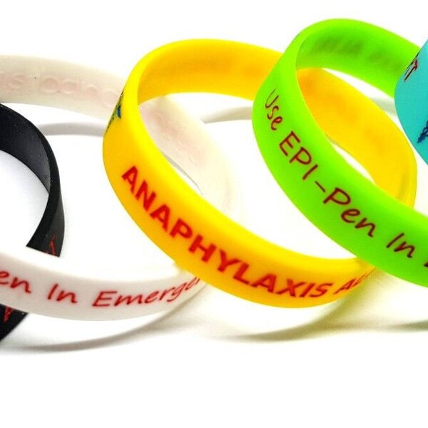 Anaphylaxis Bracelet Etsy