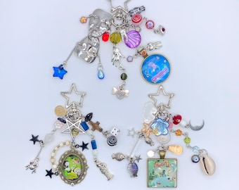 Llaveros nostálgicos de Cartoon Network, accesorios hechos a mano inspirados en dibujos animados de los años 90 y 2000, weirdcore y espeluznantes.