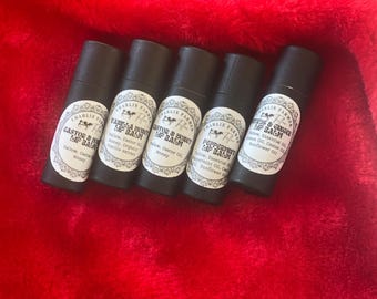 Tallow based lip balm