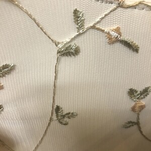Wildflower Trail Cotton & Leather Crossbody Bag in Vintage Rose