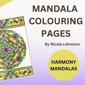 Mandala Colouring Pages: Harmony Mandalas