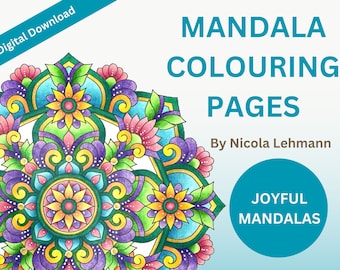 Mandala Colouring Pages: Joyful Mandalas