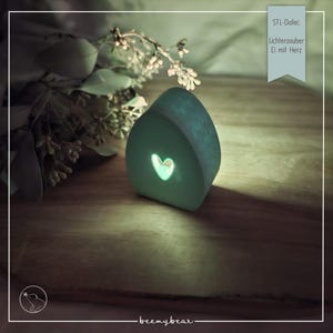 FICHIER STL Œuf lumineux magique avec cœur