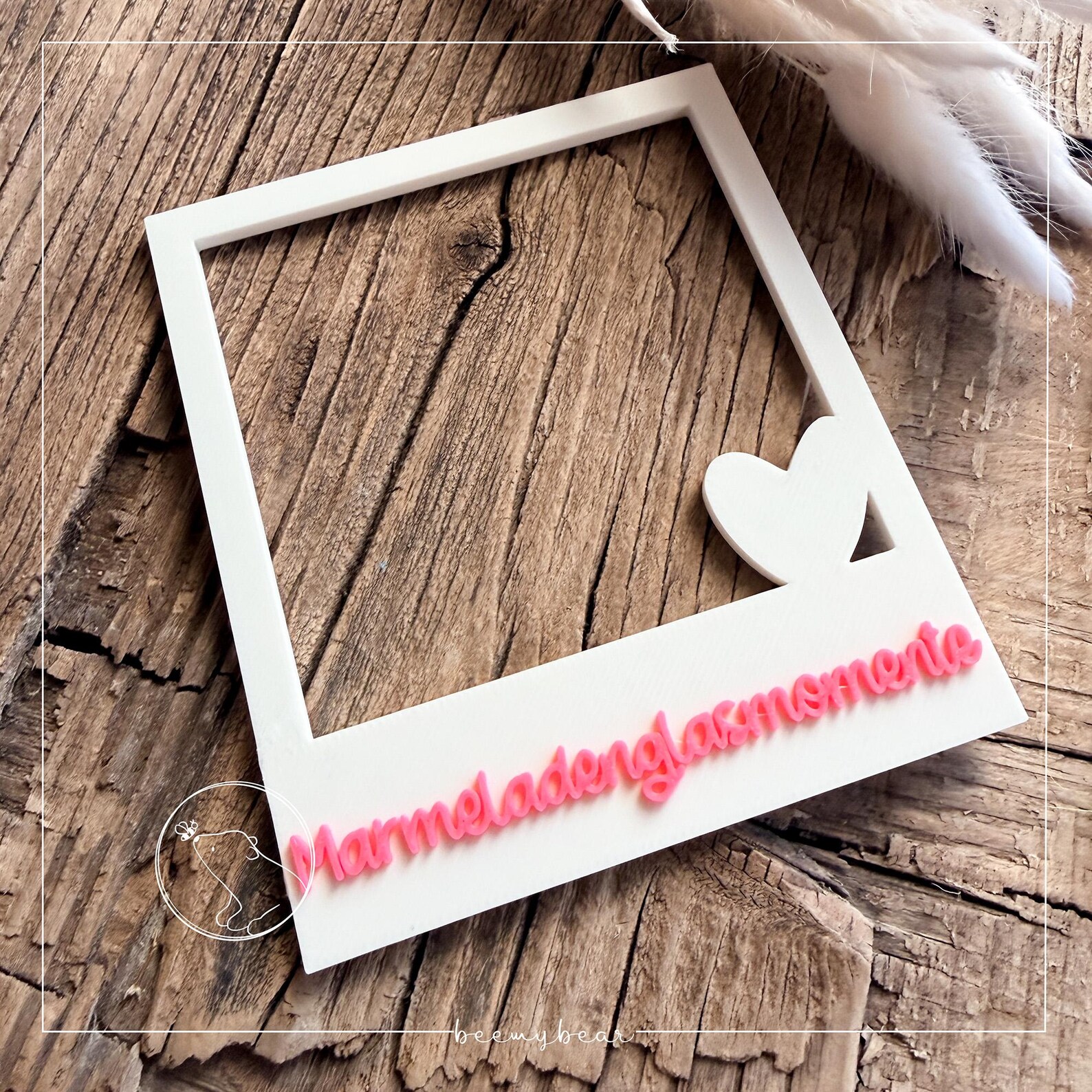 Frame Jam STL File Photo Frame Jam Jar Moments - Etsy