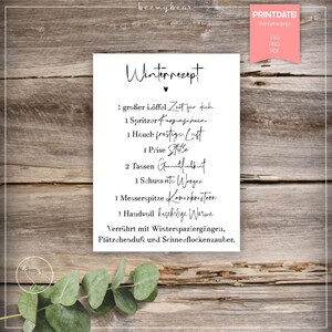 Bestand afdrukken RECEPT Winterrecept