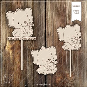Lima láser Sweeties Elefante