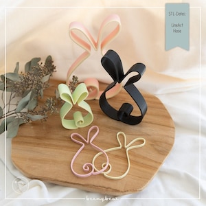 FICHIER STL LineArt Lapin Impression 3D