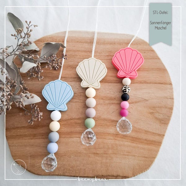 STL FILE Suncatcher Shell