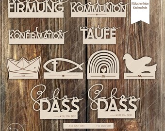 Laser file block love church festivals