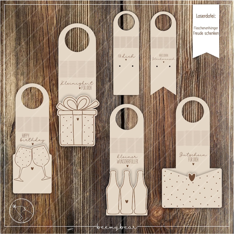 Flaschenanhänger - Etsy.de