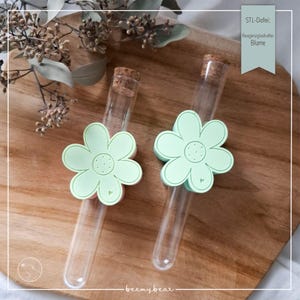 FILE STL Portaprovette a forma di fiore