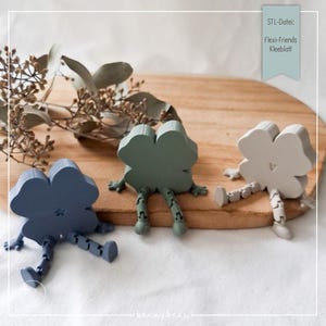 STL-bestand FLEXI-FRIENDS Klaverblad