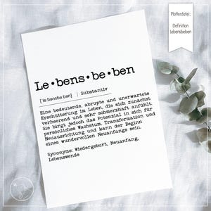 Definition Lebensbeben