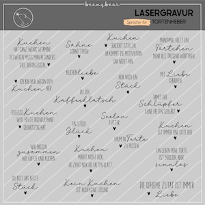Lasergraveerbestand CAKE LIBER