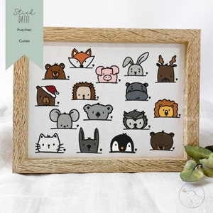 Embroidery file for dolls - Cuties