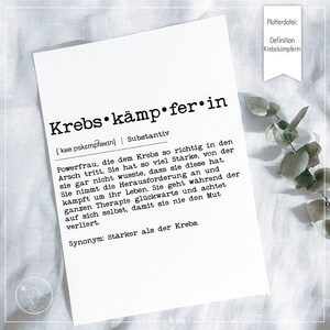 Definition Krebskämpferin