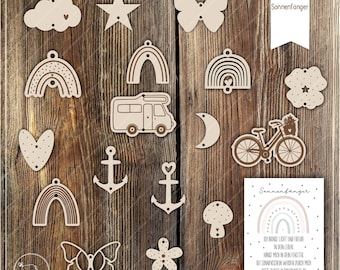 Laser file suncatcher