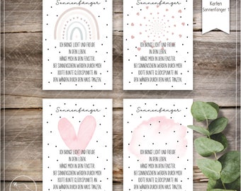 Print file CARDS Suncatcher