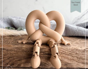 STL file FLEXI-FRIENDS pretzel