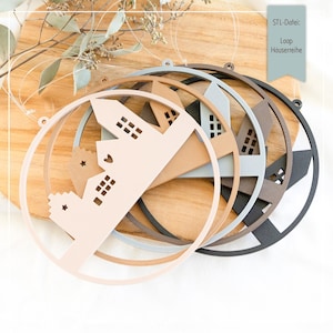 STL-DATEI LOOP Häuserreihe