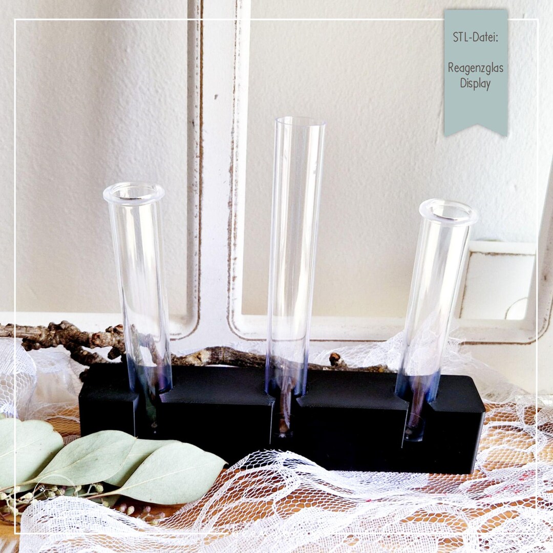 STL FILE Test Tube Display - Etsy