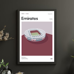 Personalised Arsenal Print