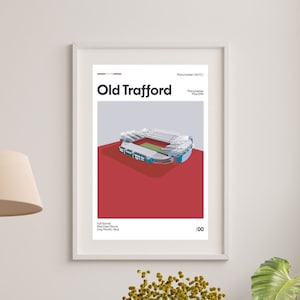 Personalised Manchester United Print