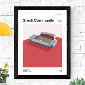 Personalised Brentford Print