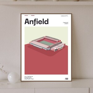 Personalised Liverpool Print