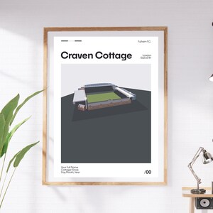 Personalised Fulham Print