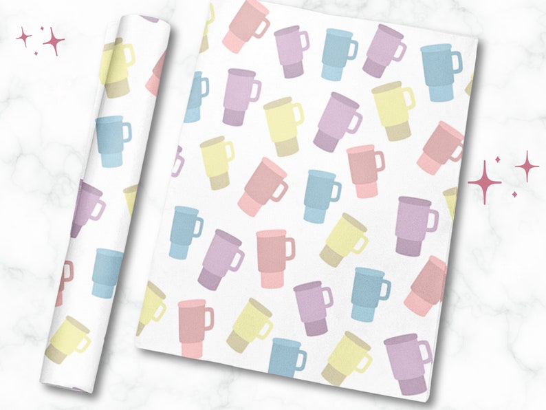 Stanley Cup Gift, Wrapping Paper for Her, Boutique Gifting, Party Gift ...