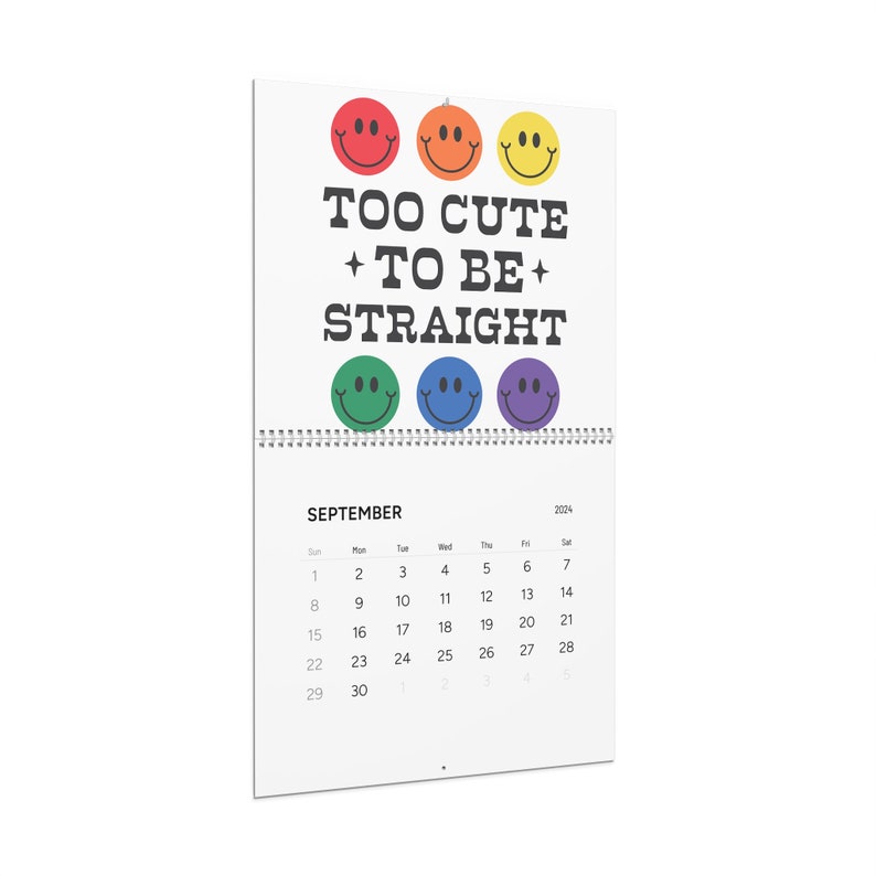 LGBTQ Wall Calendars 2024 Etsy
