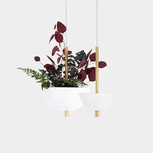 Hemisphere Planter — modern hanging planter