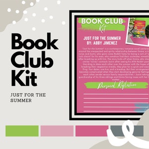 Book Club Kit - Just for the Summer