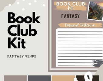 Kit del club de lectura - Género fantástico