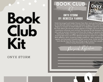 Kit de club de lectura - Onyx Storm