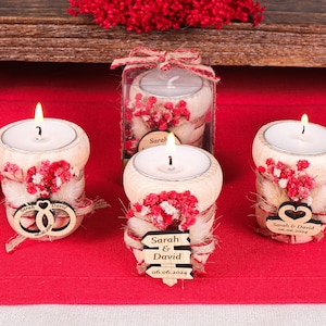 Wedding Favors Wooden Candle Holder, Wooden Tealight Holder, Wedding Table Decoration, Bridal Shower Favors, Baby Shower Favors, Party Favor