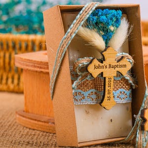 Baptism Party Favor for Guests Scented Soap Favor, Personalized Soap Favor, Christening Bulk Favor, Baby Shower Favor, First Communion Favor