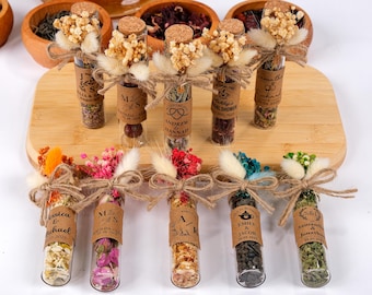 Wedding Favors Herbal Tea, Loose Leaf Tea, Wedding Tea Favors, Engagement Party, Bridal Shower Favors, Wedding Guest Gifts, Tea Party Favors